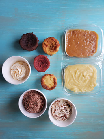 8 DIY Keto Cupcakes. Please read description.