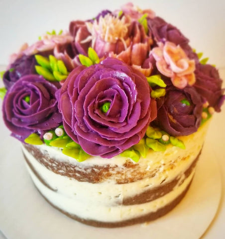 Beautycream Flower Cake - Keto